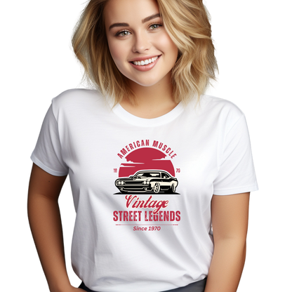 Vintage CAR Premium T shirt unisex