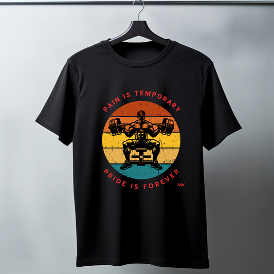 gym premium 100% cotton t shirt